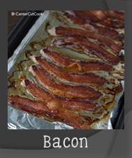 Cooking bacon in an Airfryer
